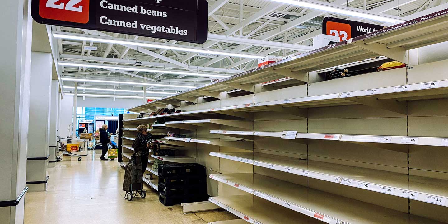 Coronavirus: where and what customers are buying.