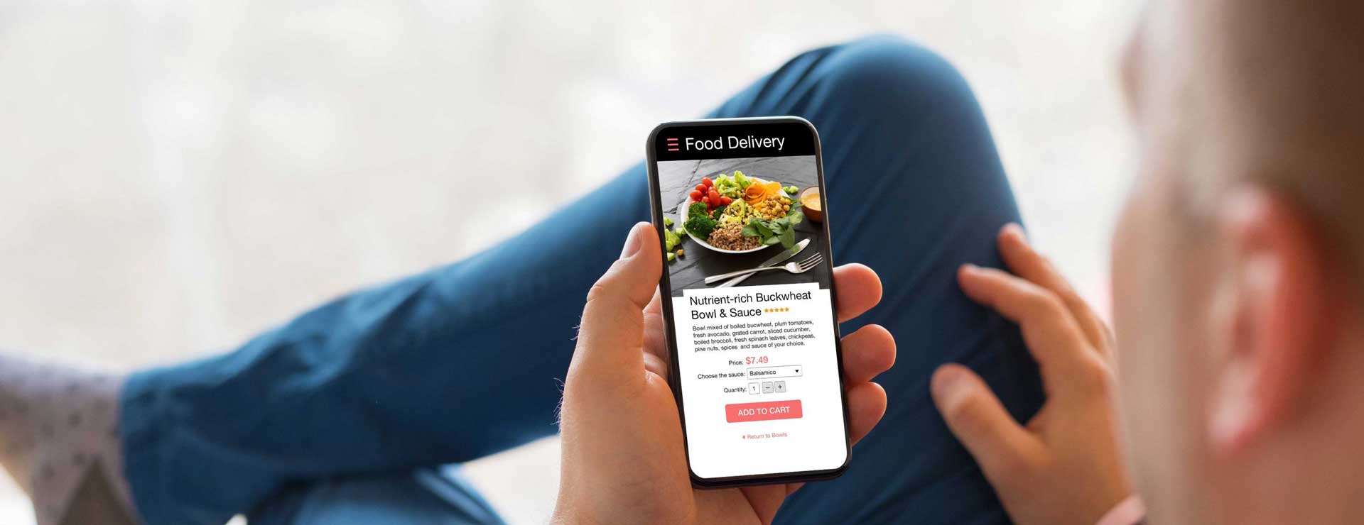 Market research + data science: food delivery app usage.