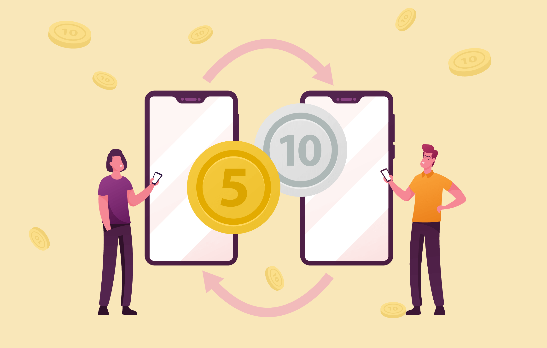 Panelists who said they were struggling to get by, were more likely to visit which stores?