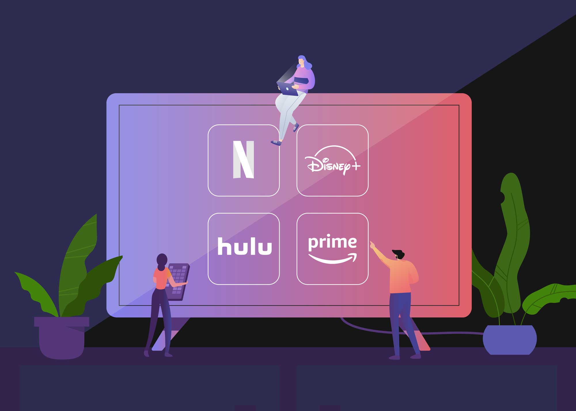 Exploring streaming behavior by gender.