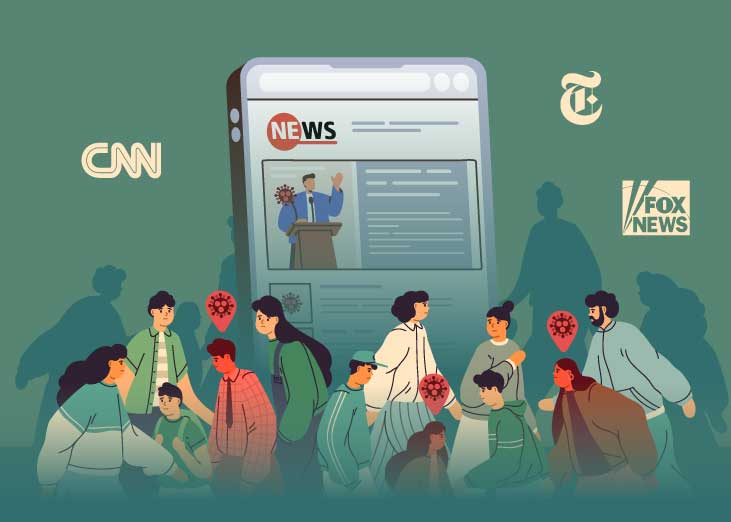 Media consumption patterns shape public responses to COVID-19.