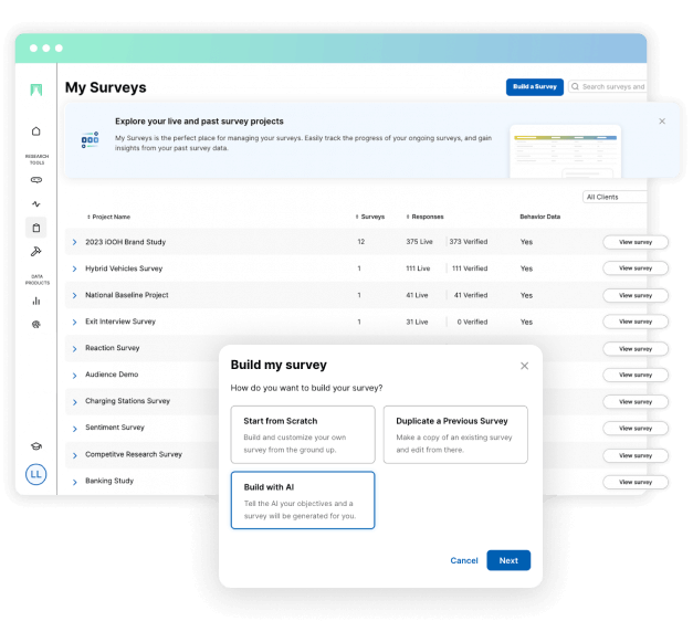 MFour Studio vSurveys+™ - Survey Success Redefined